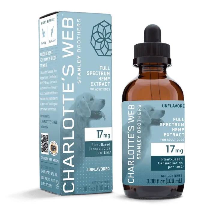 Charlotte's Web Canine Hemp Extract Drops-Unflavored