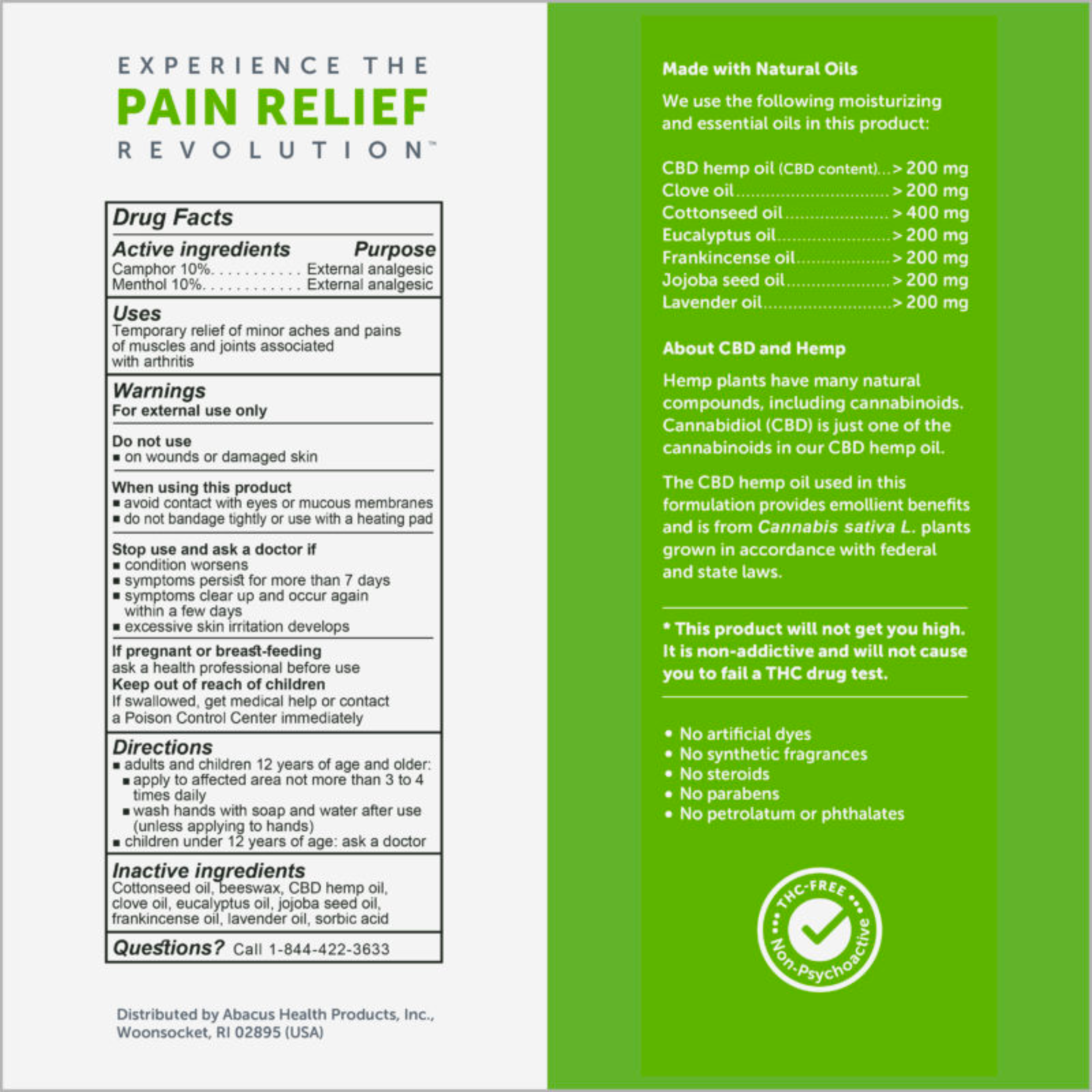 CBD Medic Arthritis Aches & Pain Relief Ointment