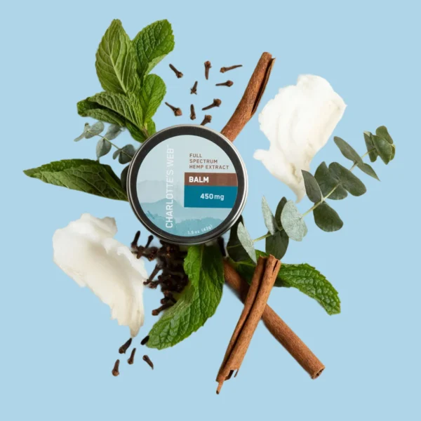 Charlotte's Web Hemp Infused Balm Tin Ingredients