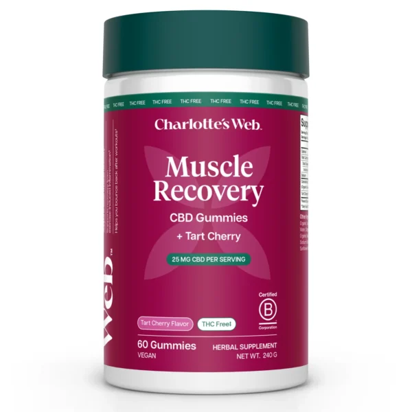Charlotte's Web Muscle Recovery Gummies