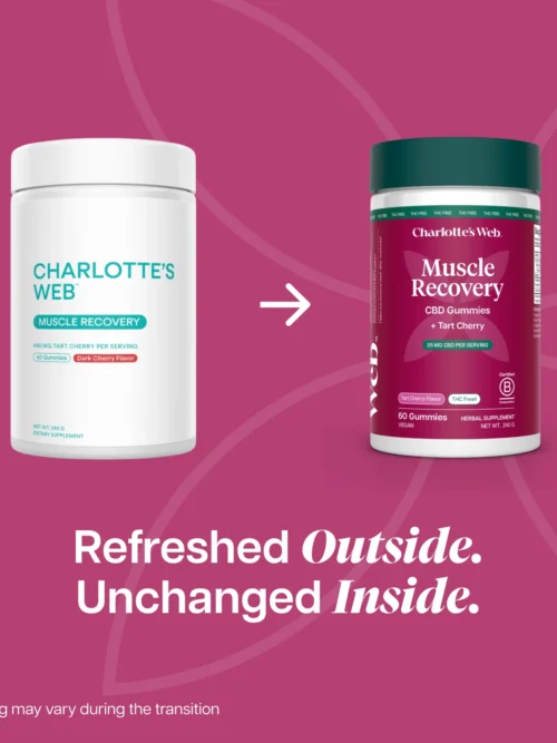 Charlotte's Web Muscle Recovery Gummies