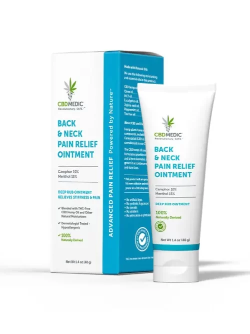 CBD Medic Back and Neck Pain Relief Ointment