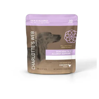 Charlotte's Web Canine Allergy & Skin Health Chews