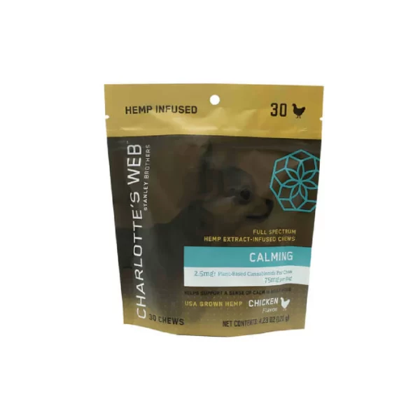 Charlotte's Web Canine Calming Chews