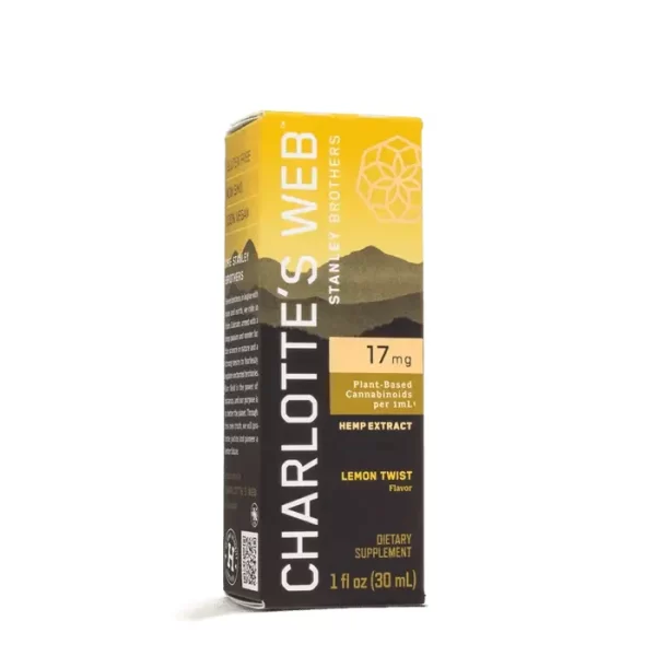 Charlotte's Web Hemp Extract-Lemon Twist