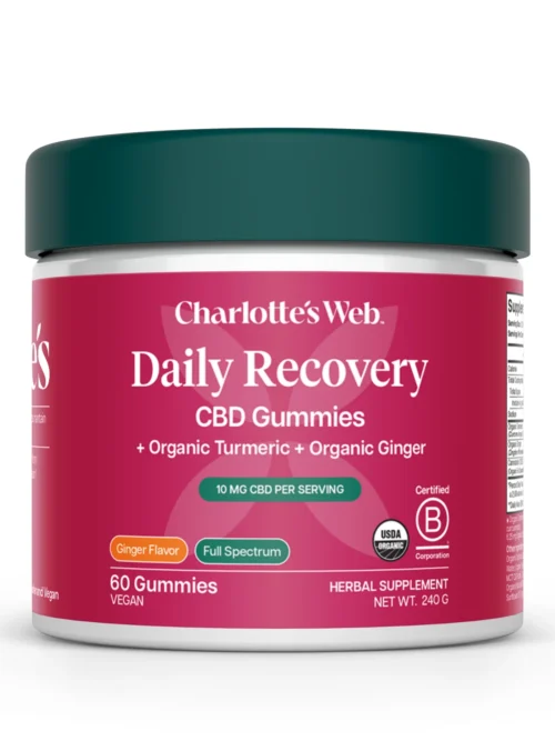 Charlotte's Web Daily Recovery Gummies