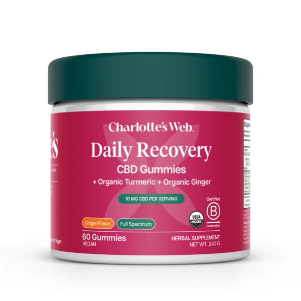 Charlotte's Web Daily Recovery Gummies