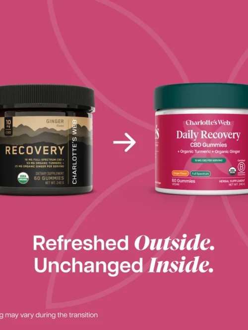 Charlotte's Web Daily Recovery Gummies
