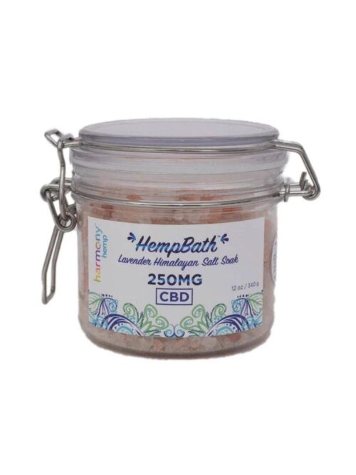 Himalayan Lavender Bath Salts with CBD