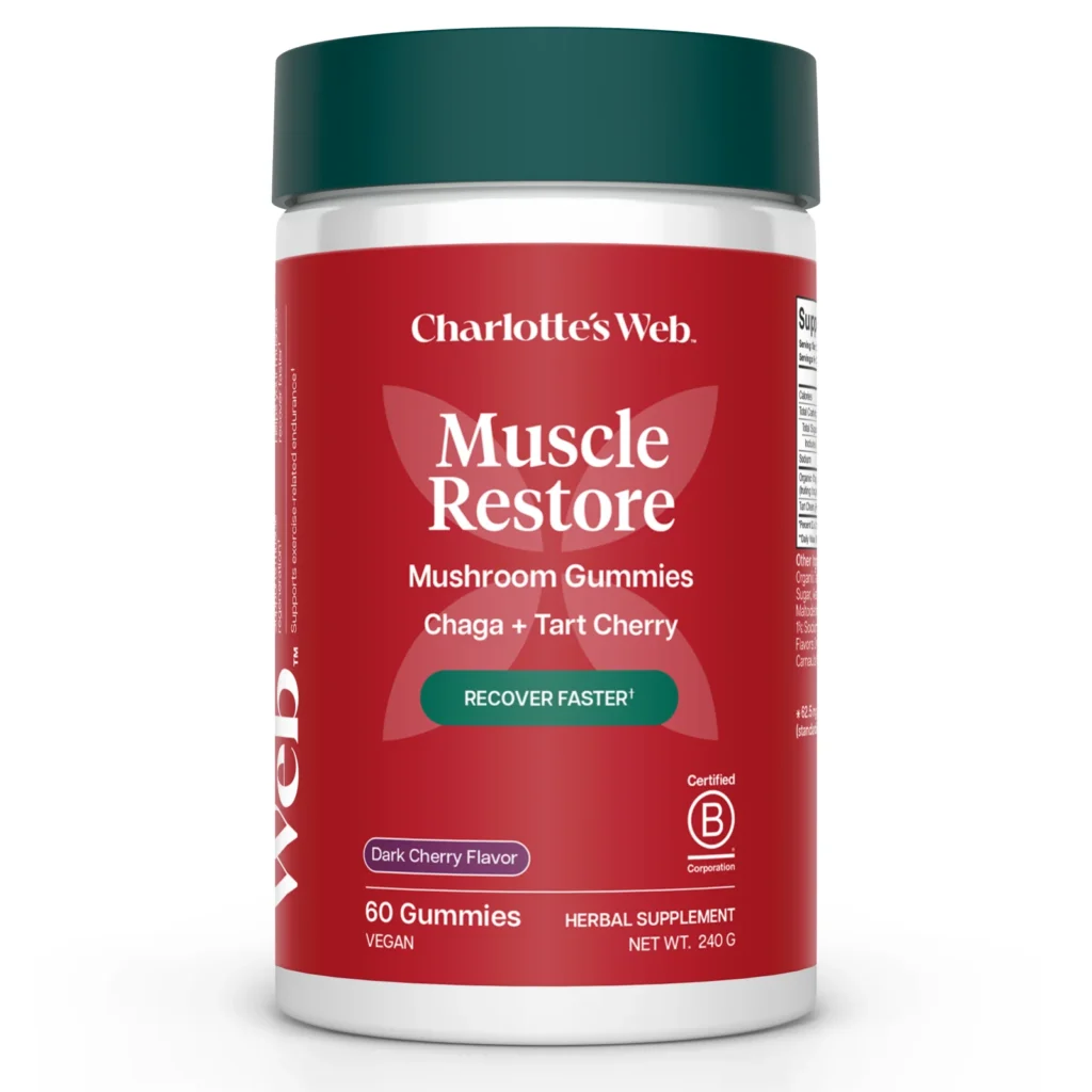SED-Muscle Restore Mushroom Gummies