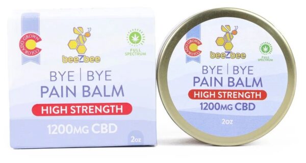 Bye Bye Pain Cream - 1200 mg CBD