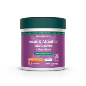 SED-Charlotte’s Web Focus & Attention CBG Gummies